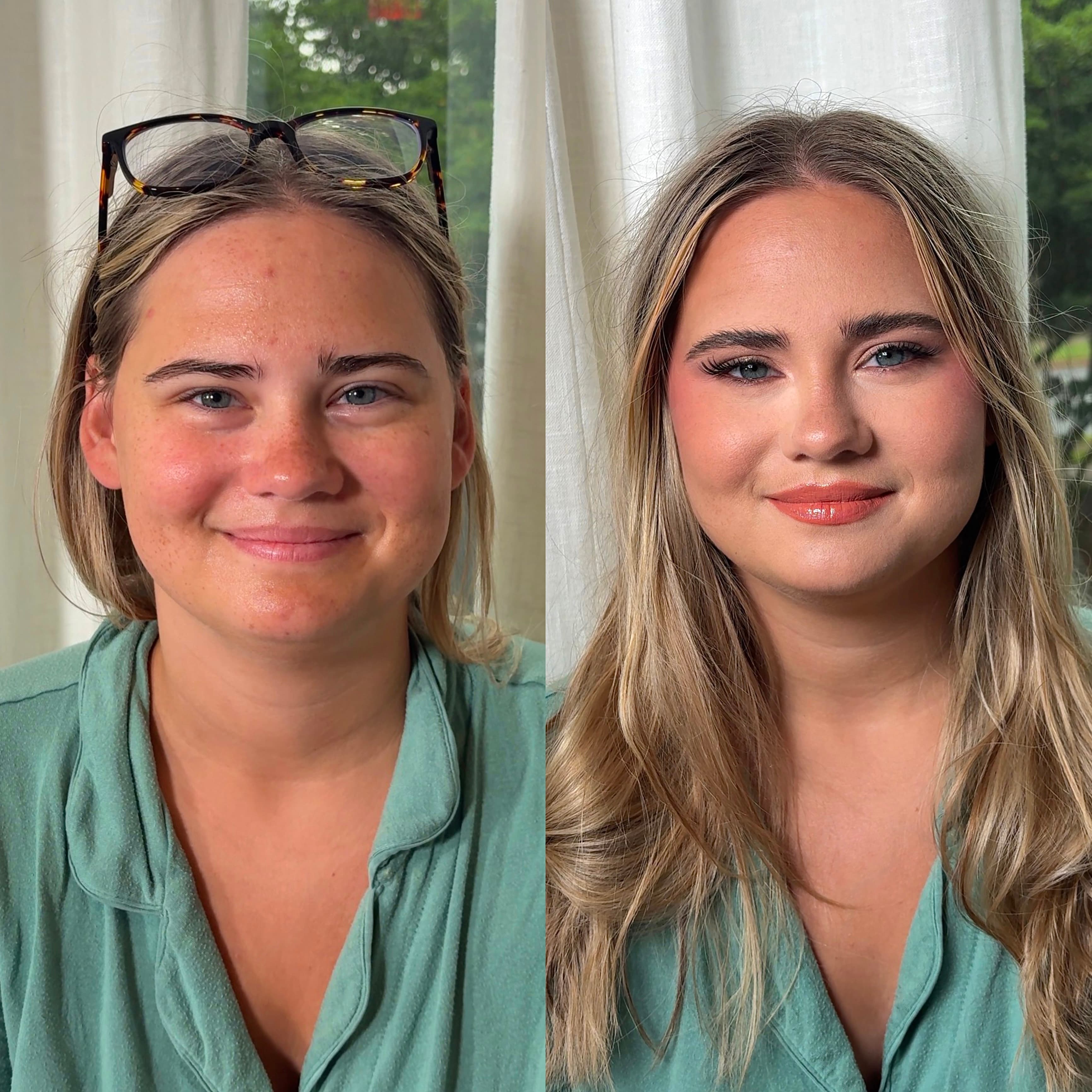 Makeup transformation by TAYlrd Beauty — before and after, look 3